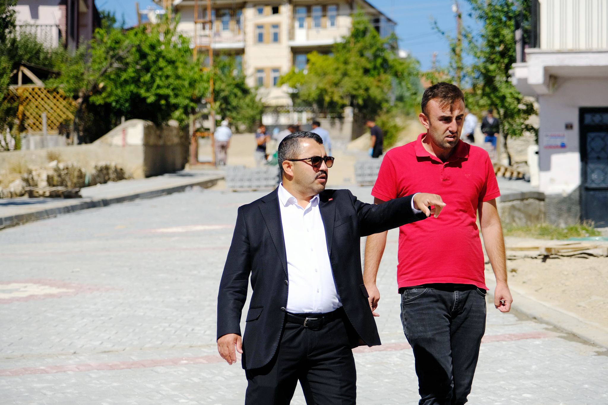 Akdağmadeni Belediye Başkanı Uzm.Dr. Nezih Yalçın, belediye tarafından ilçede yapımı