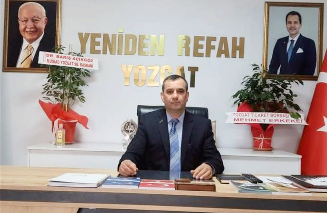 Yeniden Refah Partisi Yozgat İl Başkanı Süleyman Adıgözel AK Parti