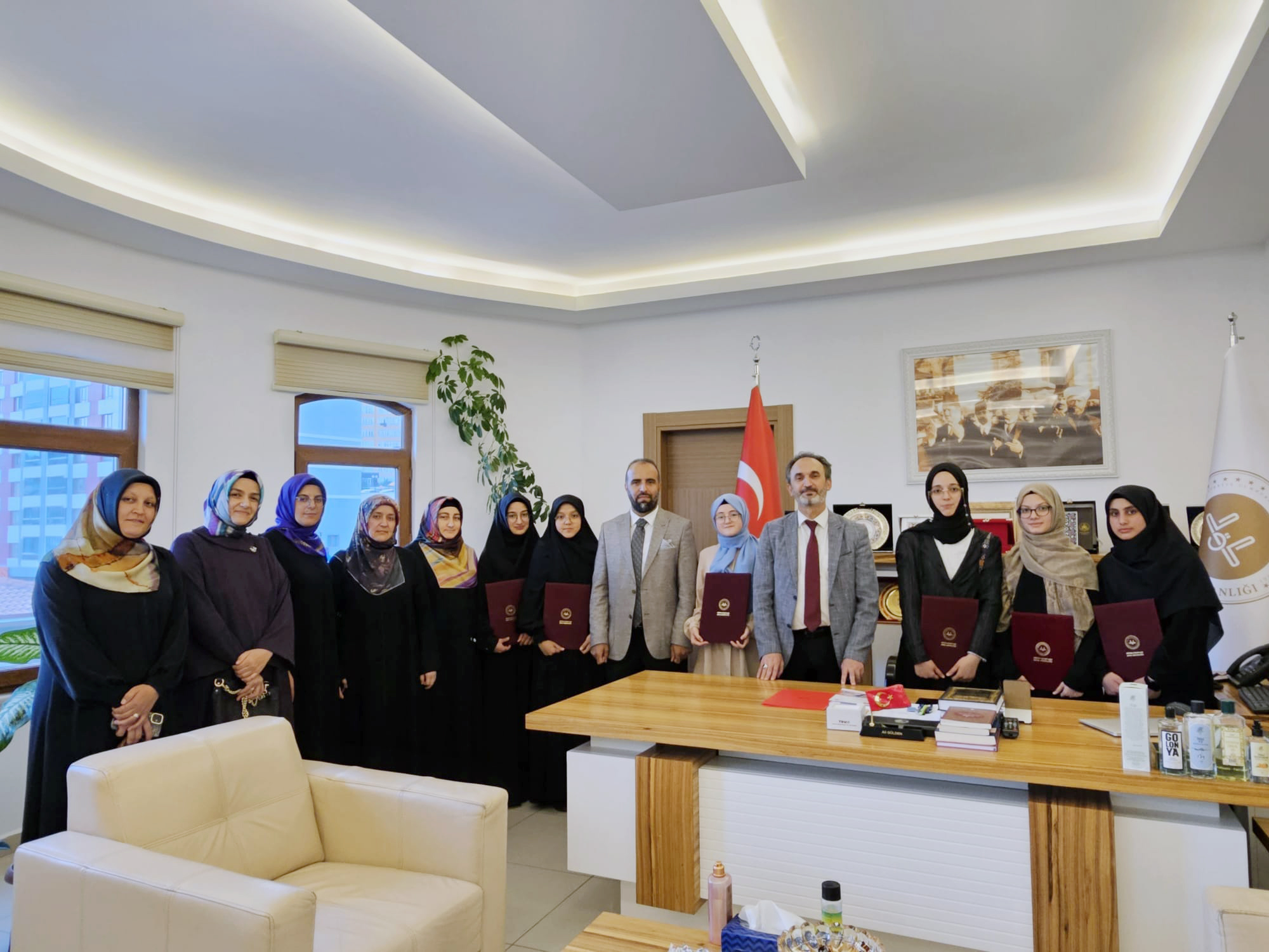 Yozgat İl Müftülüğüne bağlı Bölge Yatılı Kız Kur'an Kursu'nda hafızlık