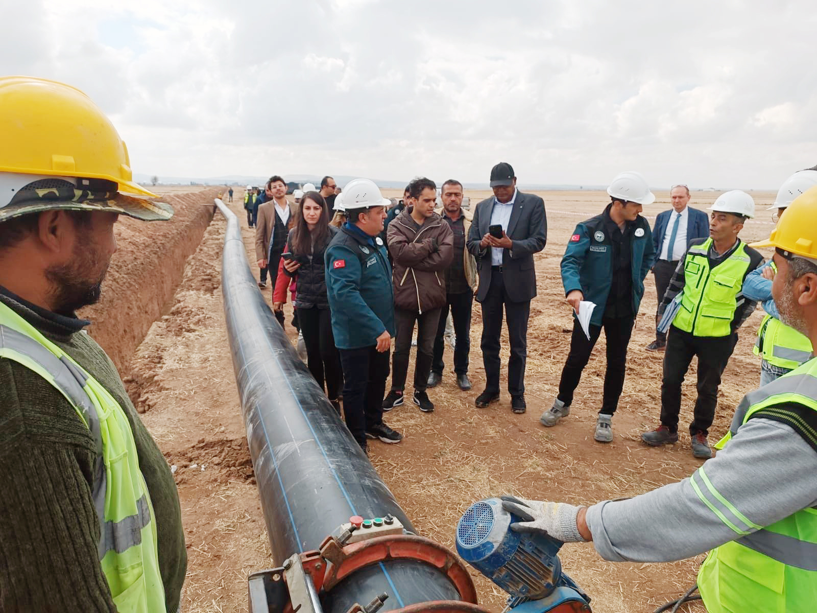 Devlet Su İşleri (DSİ) 12’inci Bölge Müdürlüğü tarafından yapımı devam