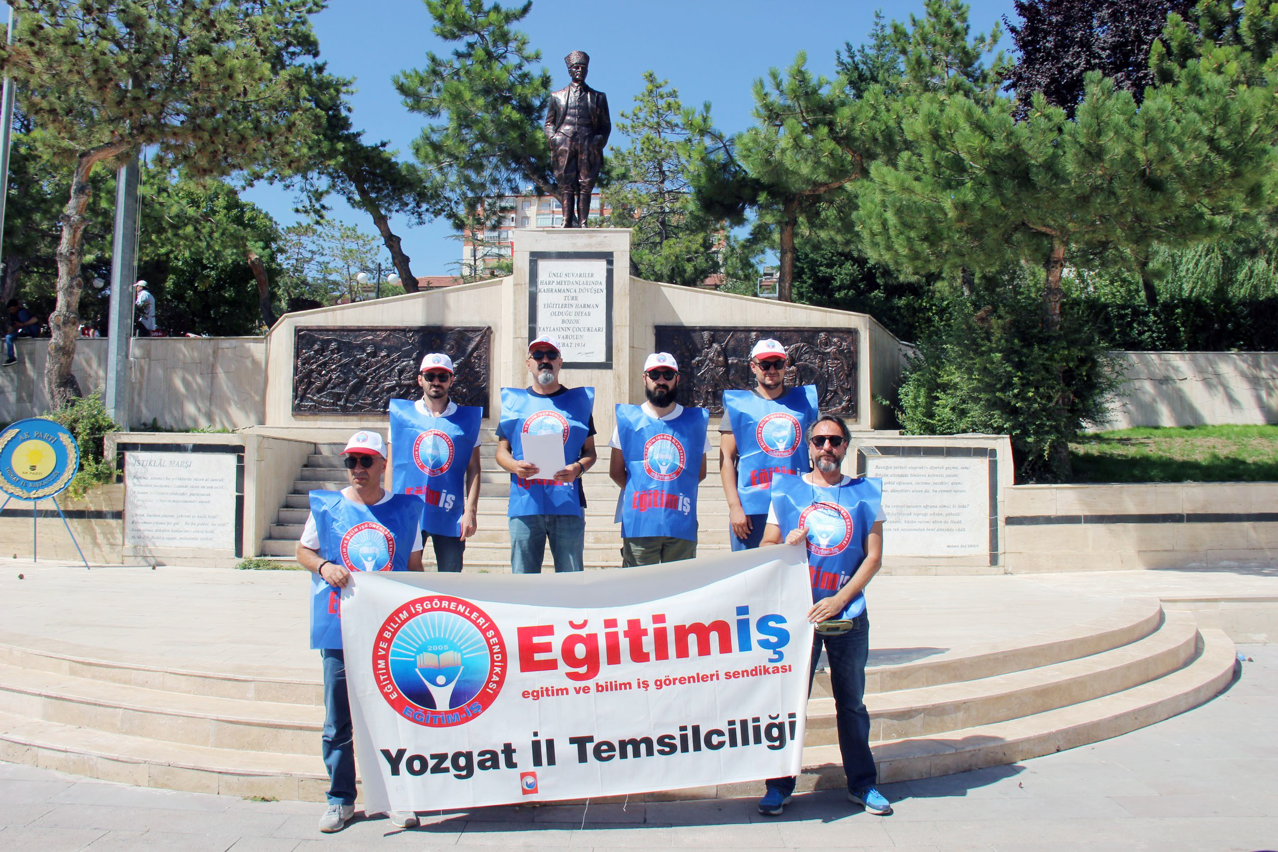 Eğitim İş Sendikası Yozgat İl Temsilcilik Başkanı Sedat Tuygun, İktidarın