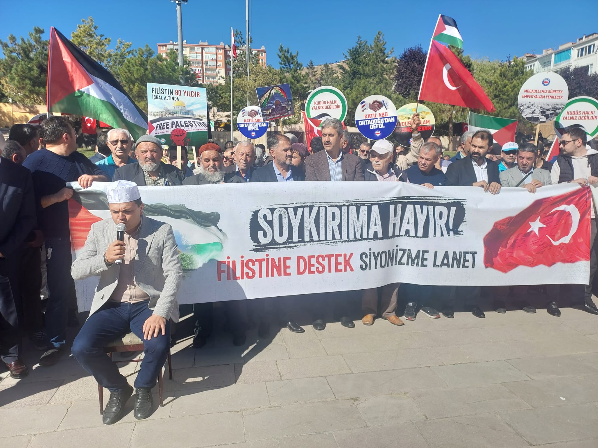 Yozgat'ta, Sivil İnsiyatif Platformu öncülüğünde bir araya gelen sivil toplum