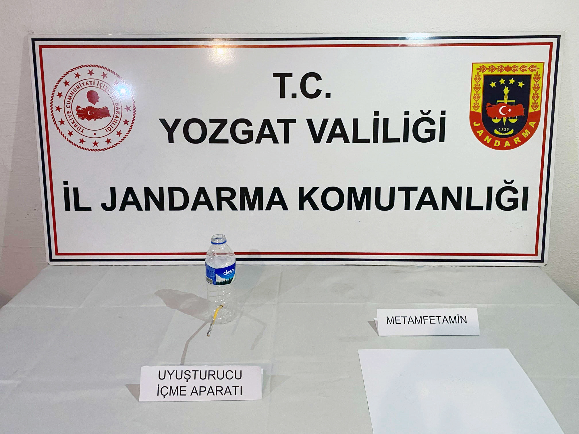 Yozgat İl Jandarma Komutanlığı, uyuşturucu maddelerin kullanımı ve ticaretine yönelik