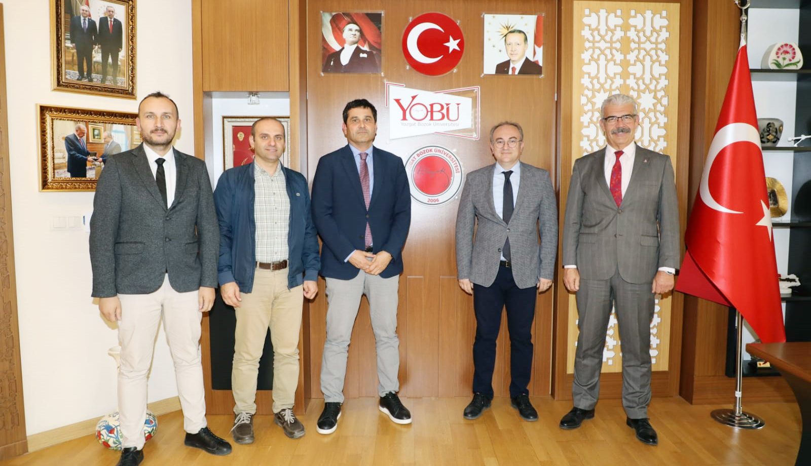 Yozgat Bozok Üniversitesi Rektörü Prof. Dr. Evren Yaşar’ı Sağlık Bilimleri