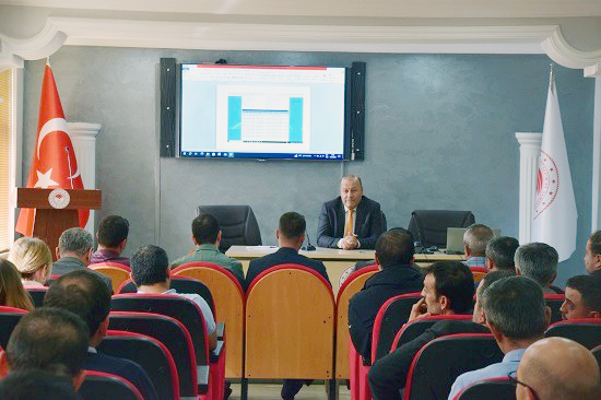 Yozgat İl Tarım ve Orman Müdürü Tanju Özkaya başkanlığında yapılan