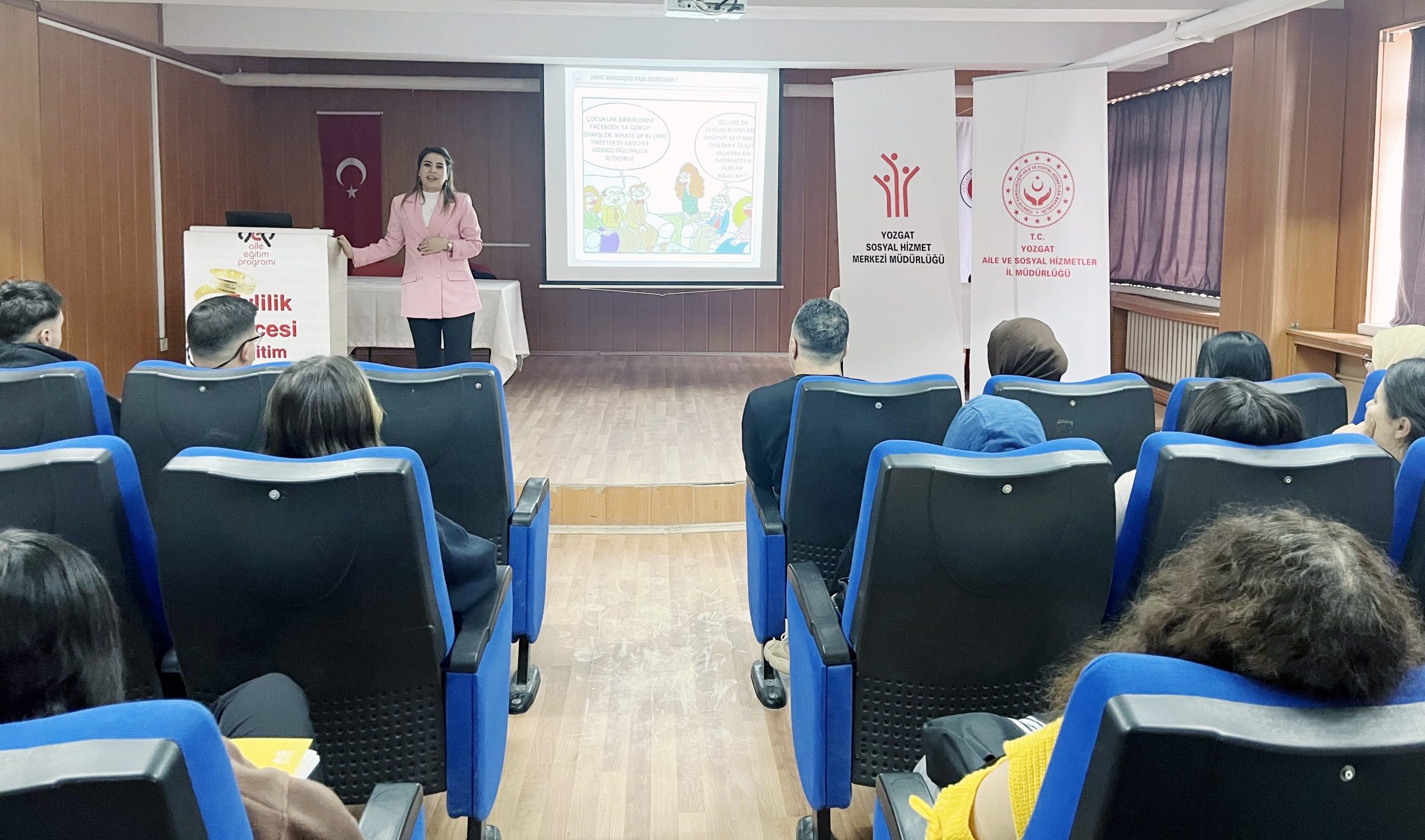 Yozgat Sosyal Hizmet Merkezi Müdürlüğü Aile Eğitim Programı FormatörüSosyolog Merve