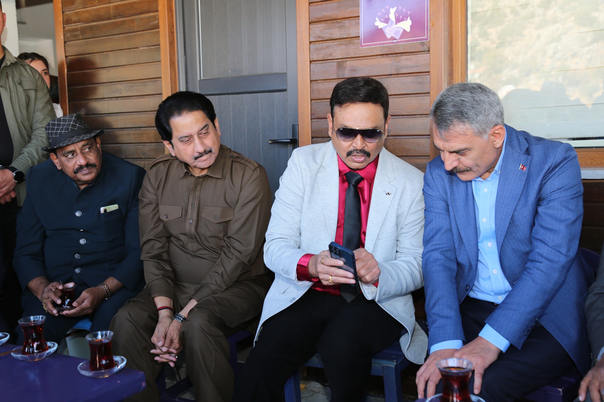 Çekerek Belediye Başkanı Eyyüp Çakır’ın daveti üzerine gelen Hindistanlı sinema