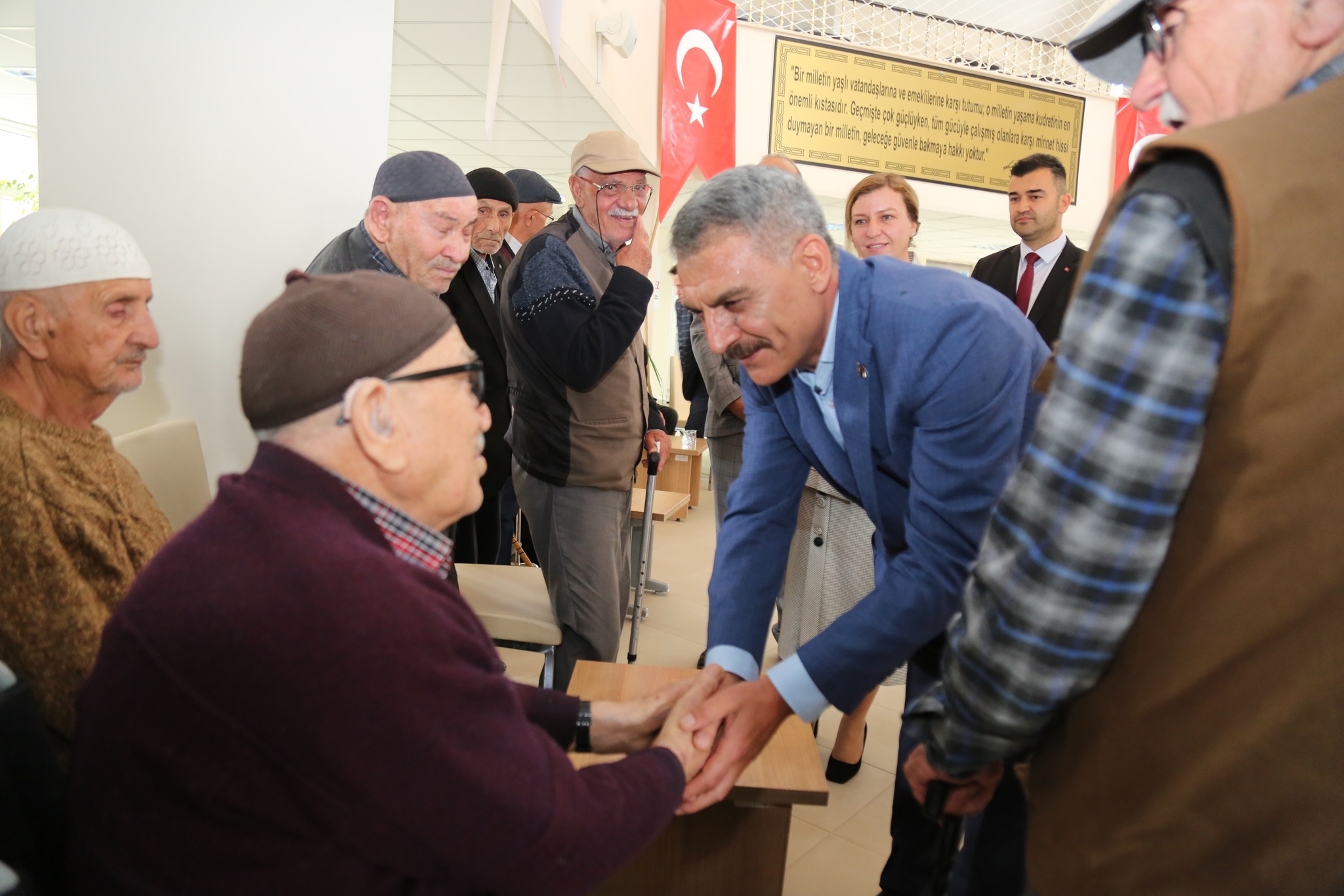 Yozgat Valisi Mehmet Ali Özkan ve eşi Arzu Özkan, 1