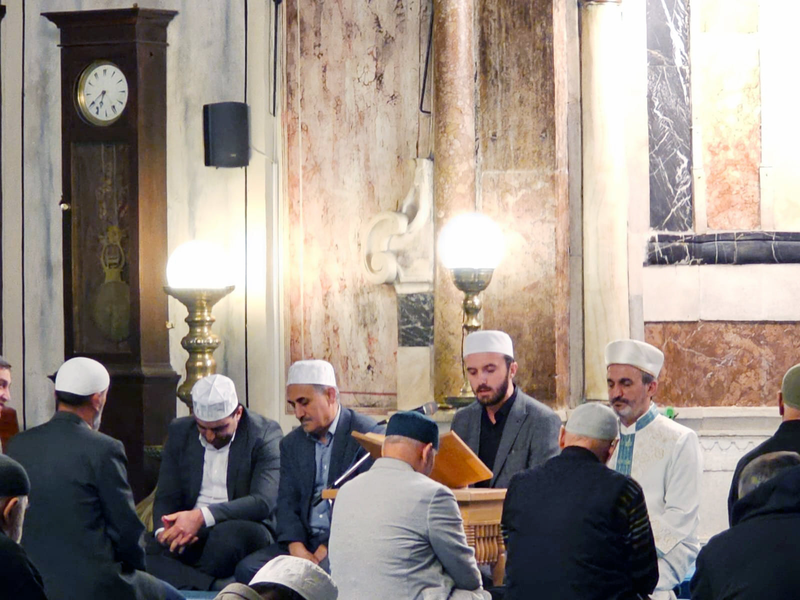 Yozgat İl Müftülüğü koordinesinde Akşam namazının ardından Çapanoğlu Büyük Camii'nde