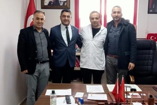 Başhekim Ali Demir’e  ziyaretler devam ediyor