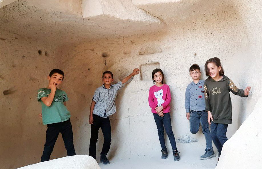 Minik öğrenciler  Kapadokya’yı keşfetti