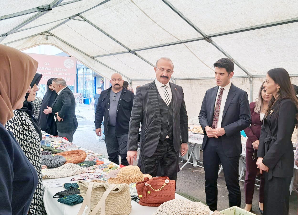Aile ve Sosyal Hizmetler Bakanlığı tarafından Şefaatli İlçemizde kadınların meslek