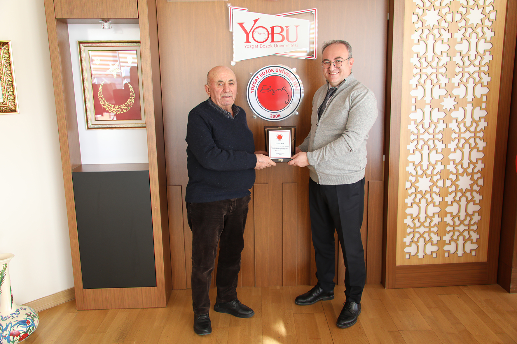 Hayırsever İş insanı Abbas Arıkan, Yozgat Bozok Üniversitesi Fizik Tedavi