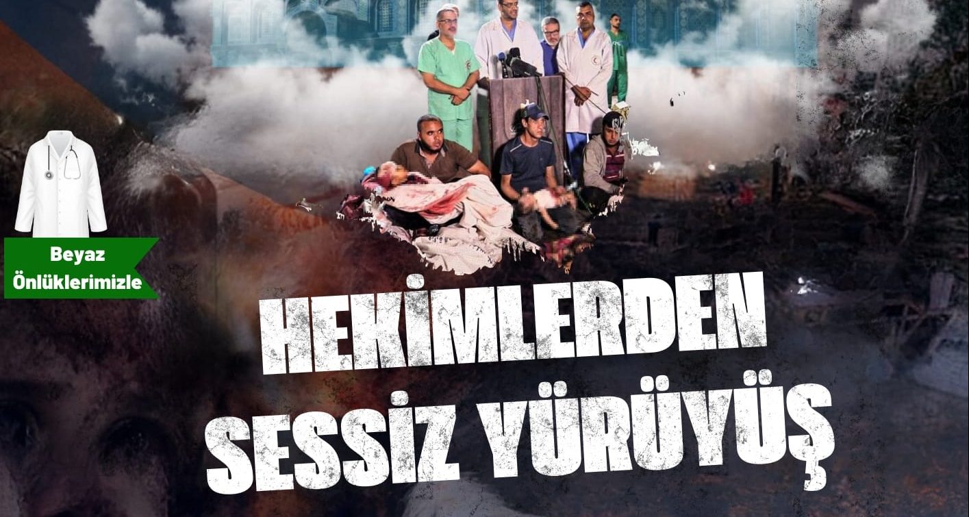 Yozgat’ta, Hekimlerden Sesiz Yürüyüş İnsitaif Platformu tarafından 16 Aralık 2023