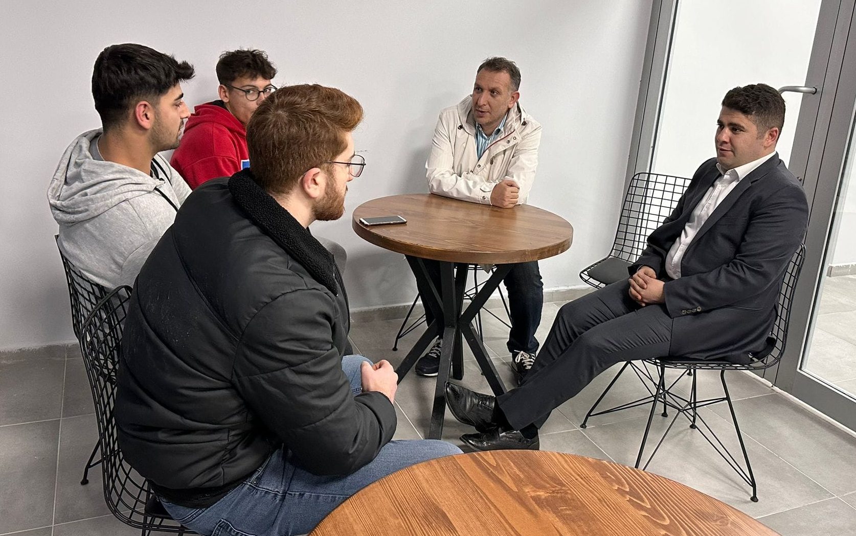 Sarıkaya Kaymakamı Ahmet Nuri Demir, Sarıkaya Belediyesi tarafından gençlerin sosyal