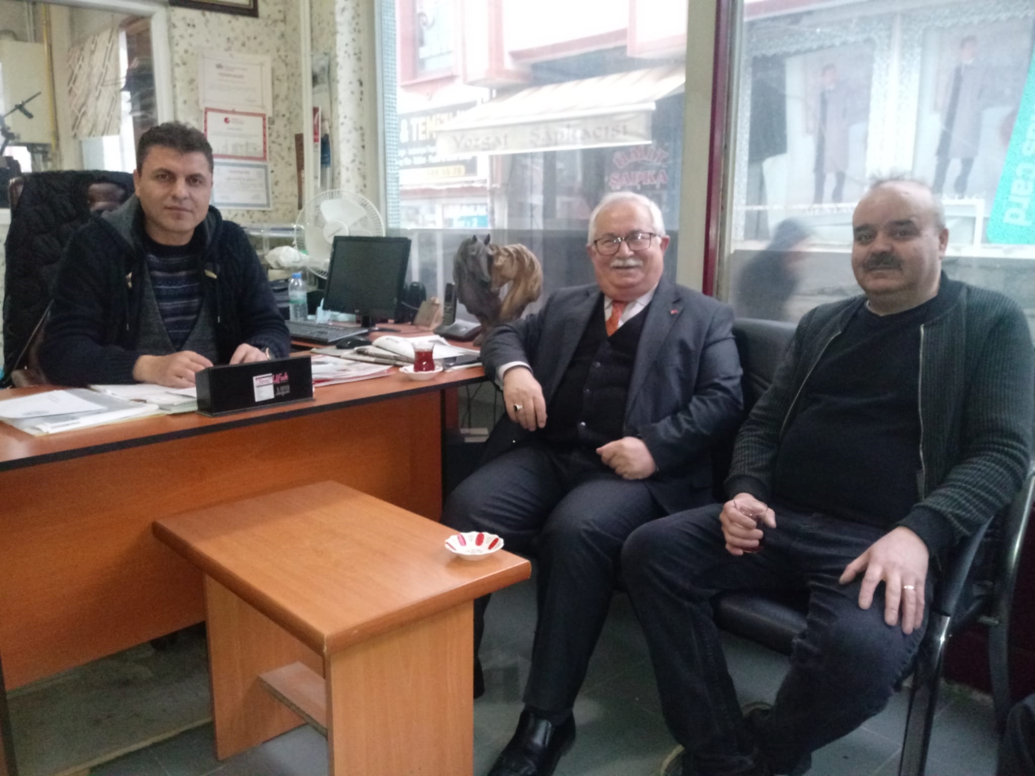 SGK İl Müdürü Adnan Ünal beraberinde İl Müdür Yardımcısı Yunus