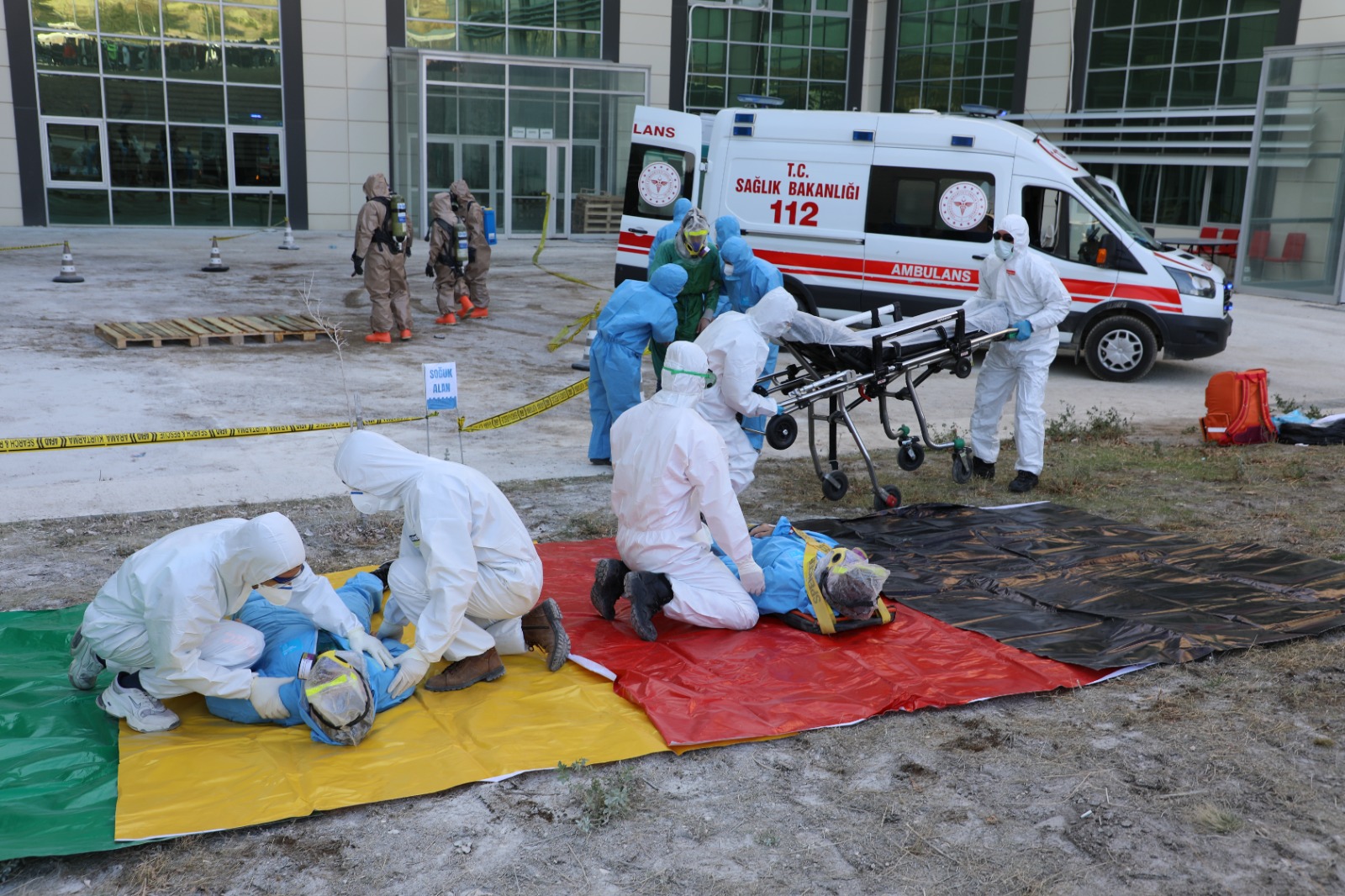 2023 Türkiye Afet Müdahale Planı (TAMP) kapsamında Yozgat Bozok Üniversitesi