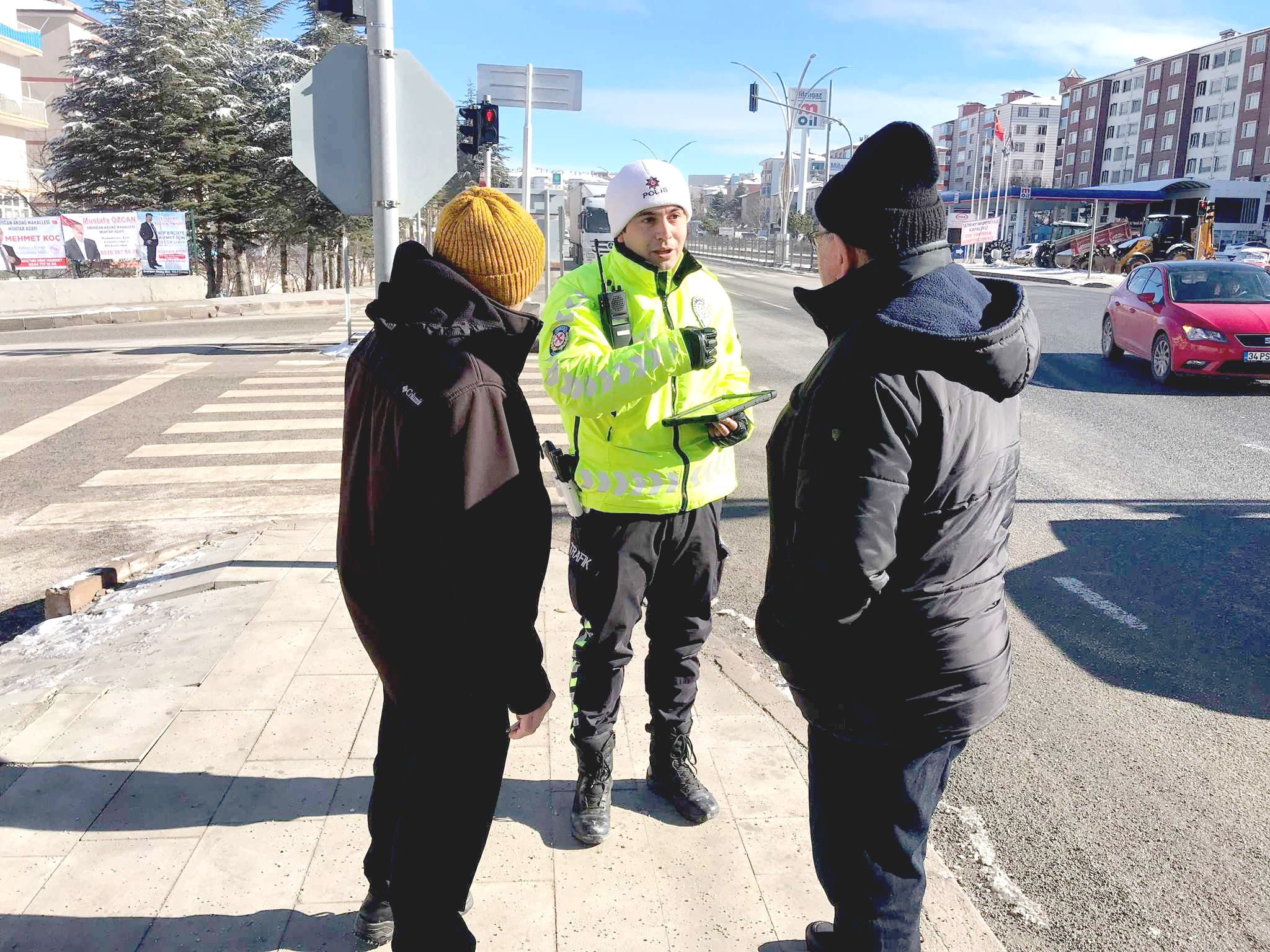 Yozgat İl Emniyet Müdürlüğü Trafik ekipleri, 21-24 Ocak tarihleri arasında