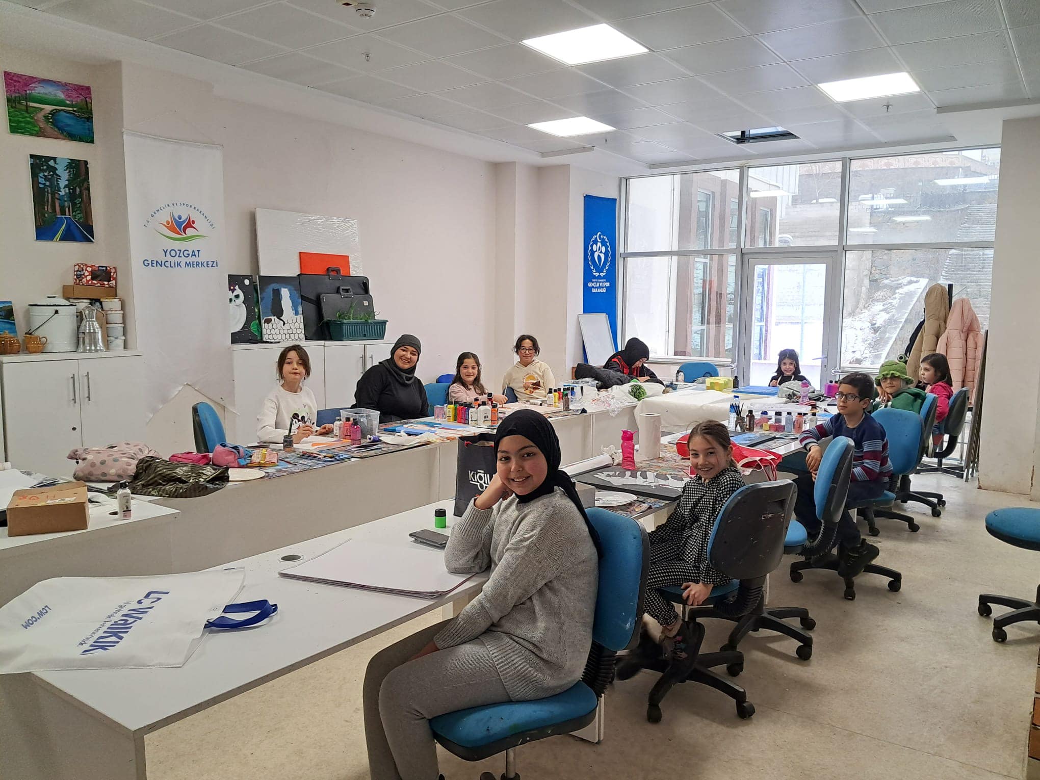 Yozgat Gençlik Merkezi, gençlere yönelik düzenlediği etkinliklerle devam ediyor. Merkezde