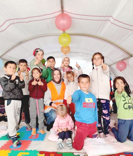 Sorgun Şefkat Eli Dernek Başkanı Pınar Ünal, sosyal medya hesabından