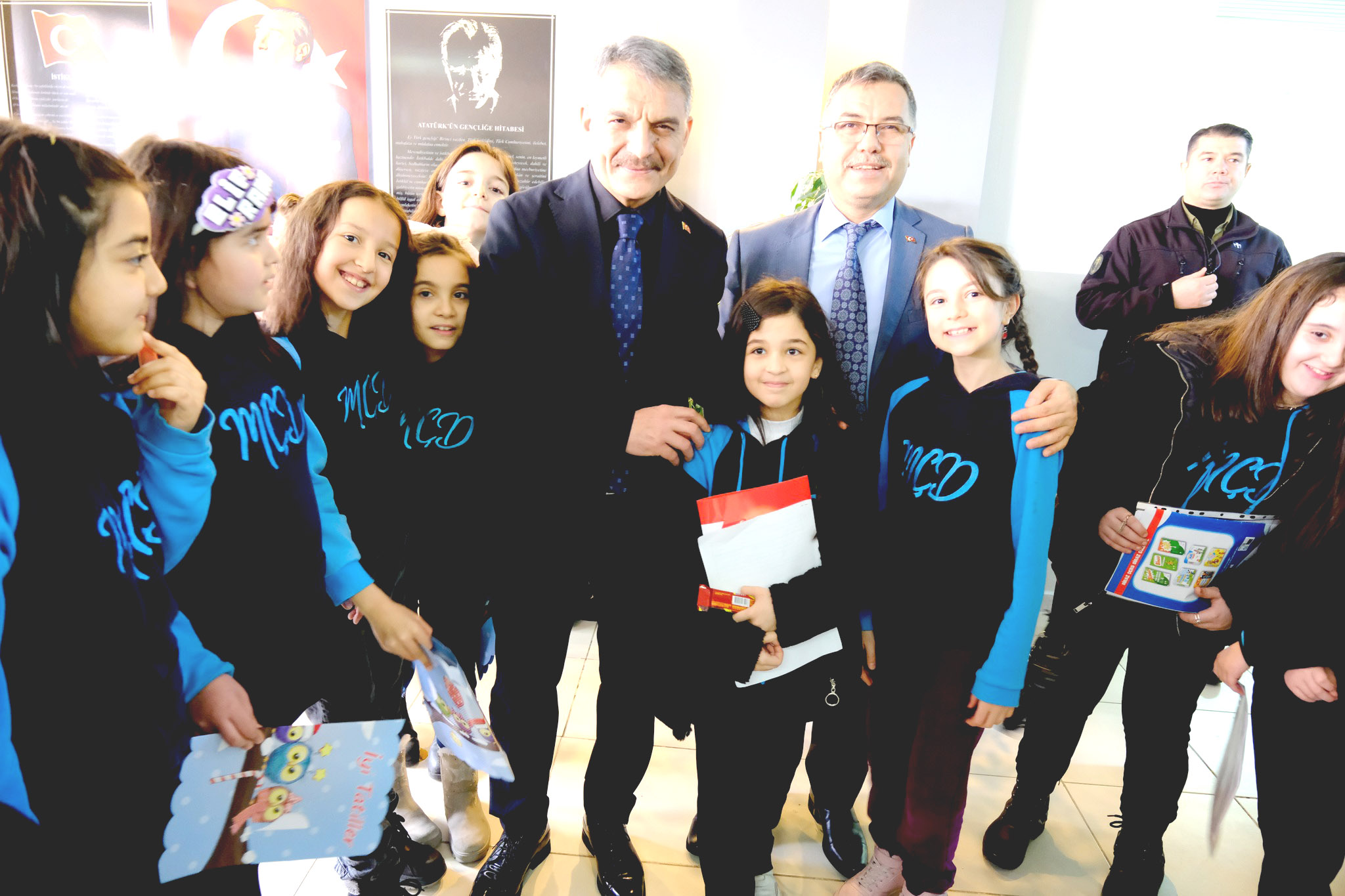 2023-2024 Eğitim Öğretim yılının yarıyıl tatiline girmesi nedeniyle Vali Mehmet