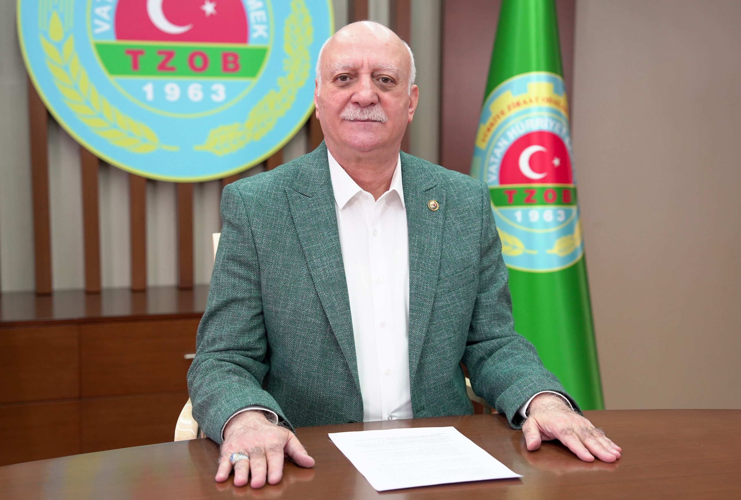 Türkiye Ziraat Odaları Birliği (TZOB) Genel Başkanı Şemsi Bayraktar, mazot