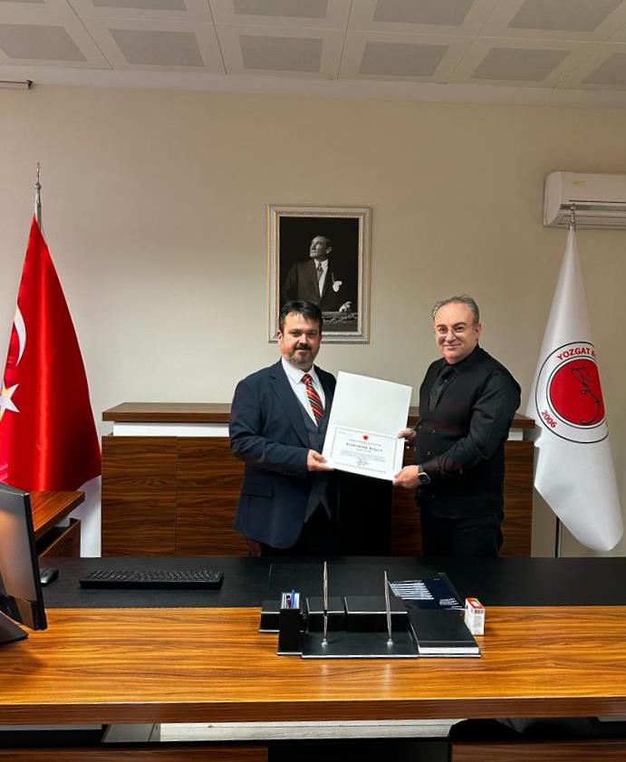 Yozgat Bozok Üniversitesi, Tıp Fakültesi öğretim üyesi olan Prof. Dr.