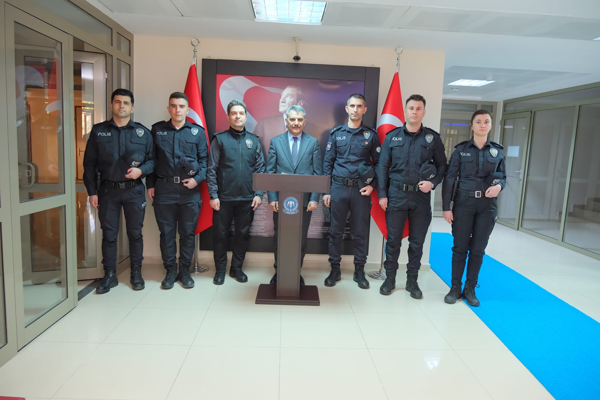 Yozgat Valisi Mehmet Ali Özkan, Yozgat Polis Meslek Eğitim Merkezi'nde