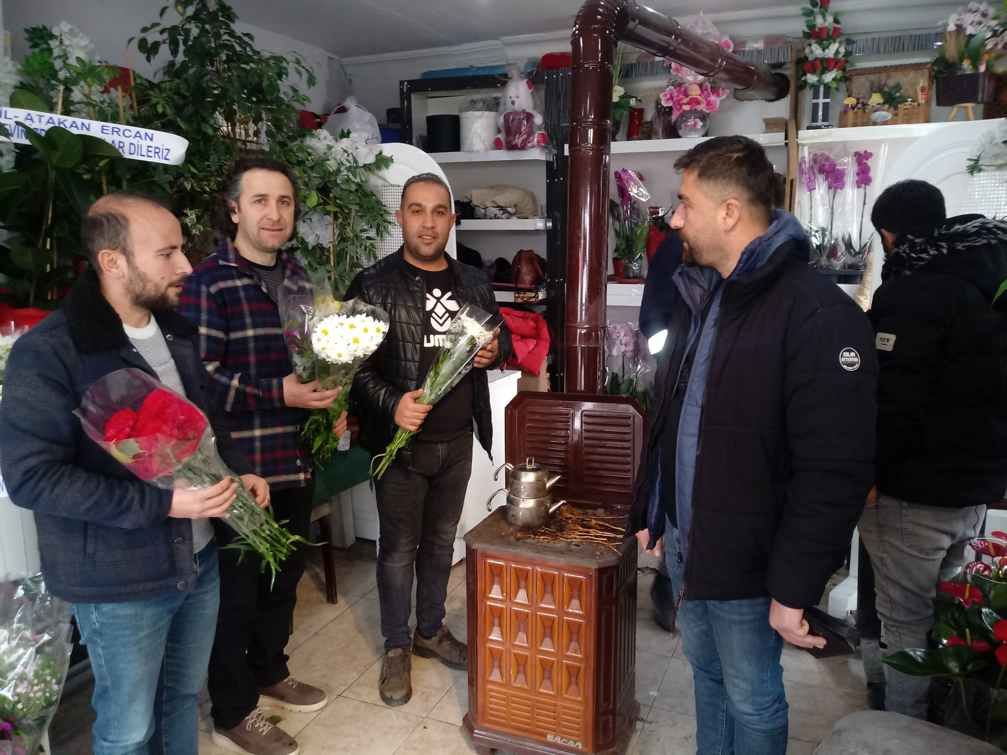 Yozgat Kardelen Çiçekçilik sahibi Şevket Öztürk, 14 Şubat Sevgililer Gününde