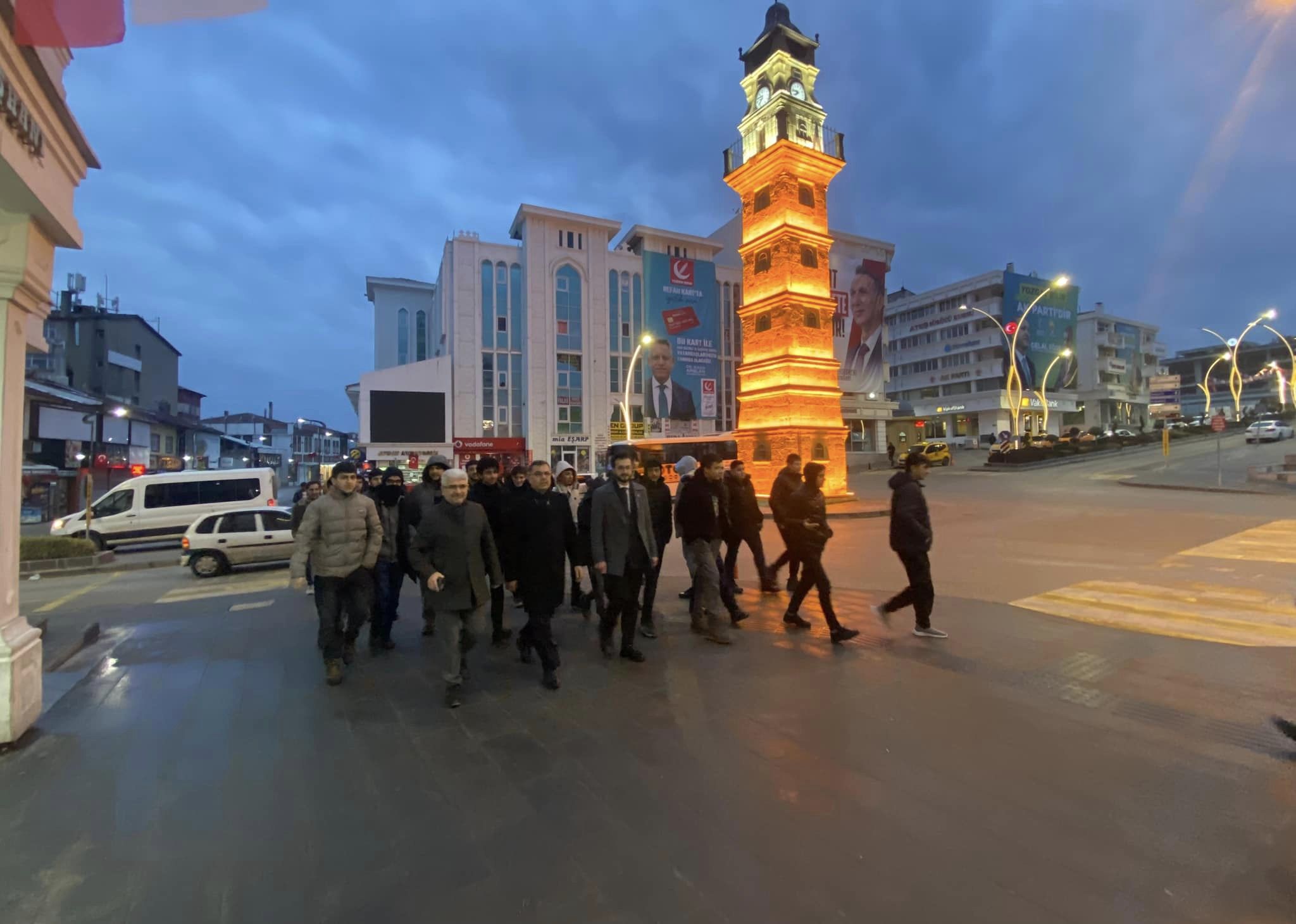 Yozgat Gençlik Merkezi tarafından düzenlenen etkinlikte, 6 Şubat'ta meydana gelen