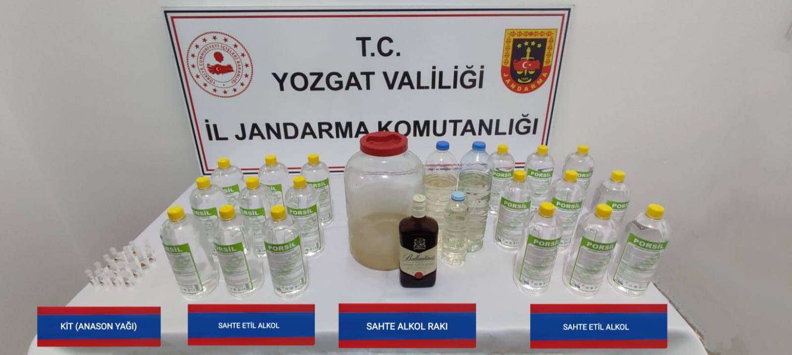 Yozgat İl Jandarma Komutanlığı, kaçakçılığın önlenmesine yönelik yürütülen çalışmalar kapsamında