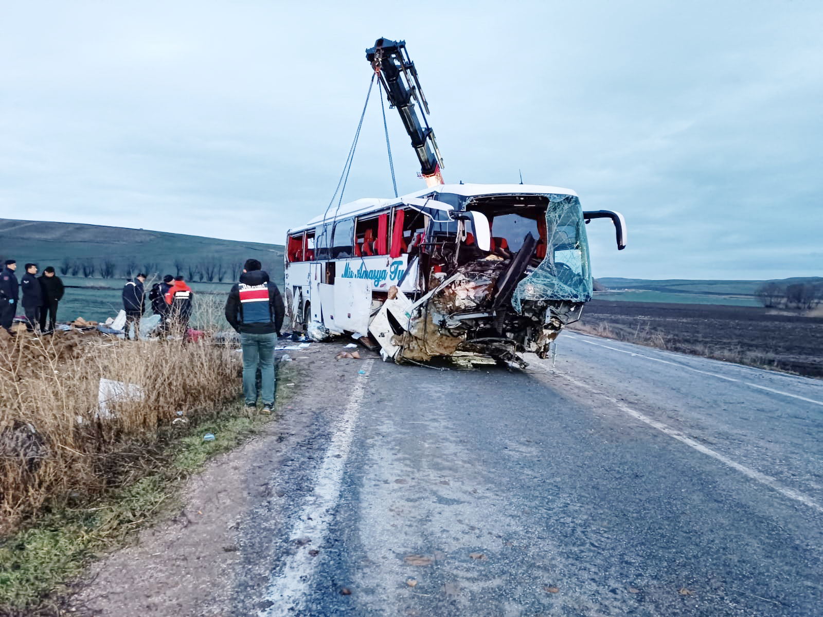 Mersin'in Tarsus ilçesinden Amasya'ya gitmek üzere yola çıkan bir yolcu