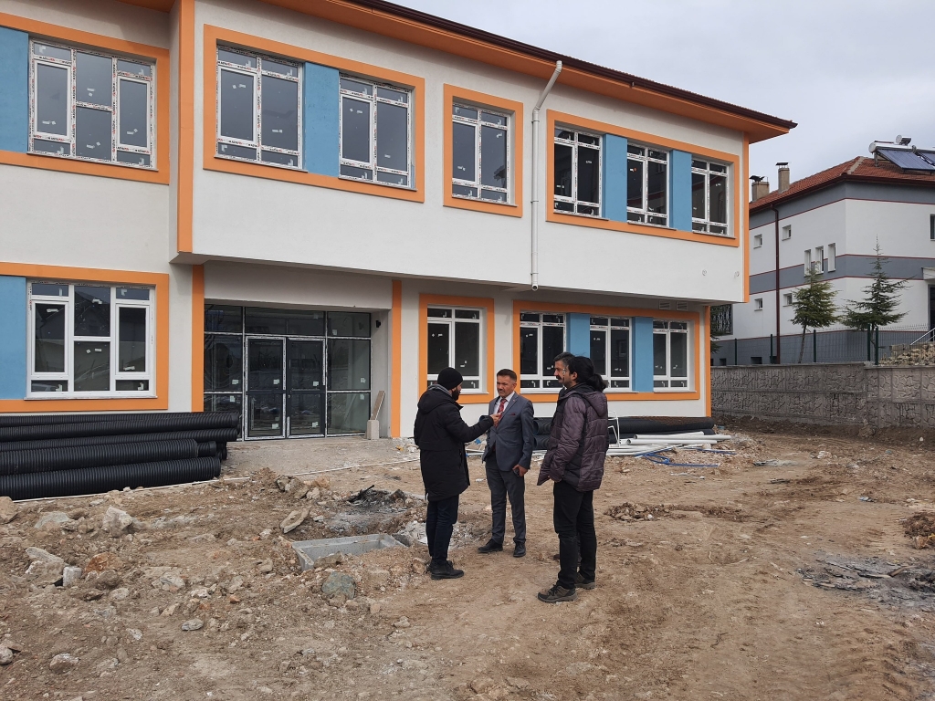 Yozgat İl Özel İdaresi Genel Sekreteri Nazif Yılmaz, Akdağmadeni’nde yapımı