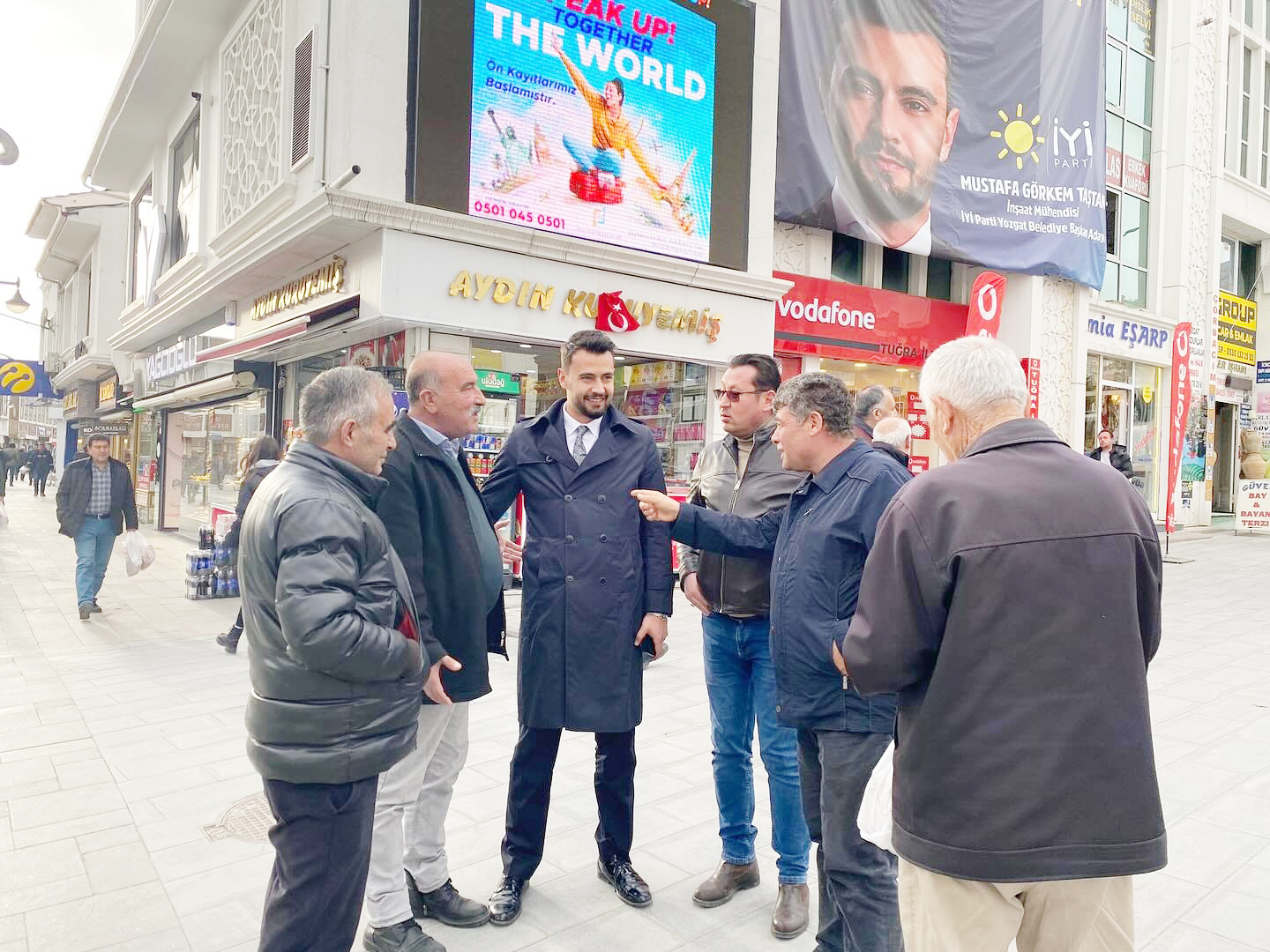 İYİ Parti Yozgat Belediye Başkan adayı Mustafa Görkem Taştan, 1