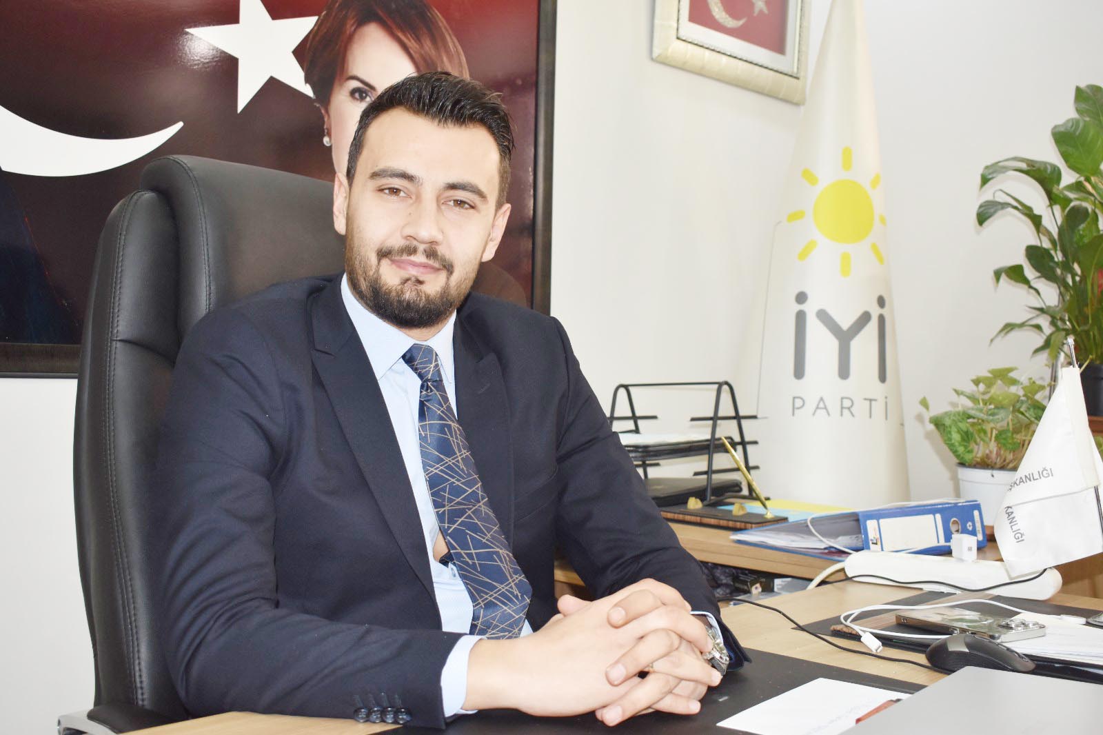 İYİ Parti Yozgat Belediye Başkan Adayı Mustafa Görkem Taştan, esnaf