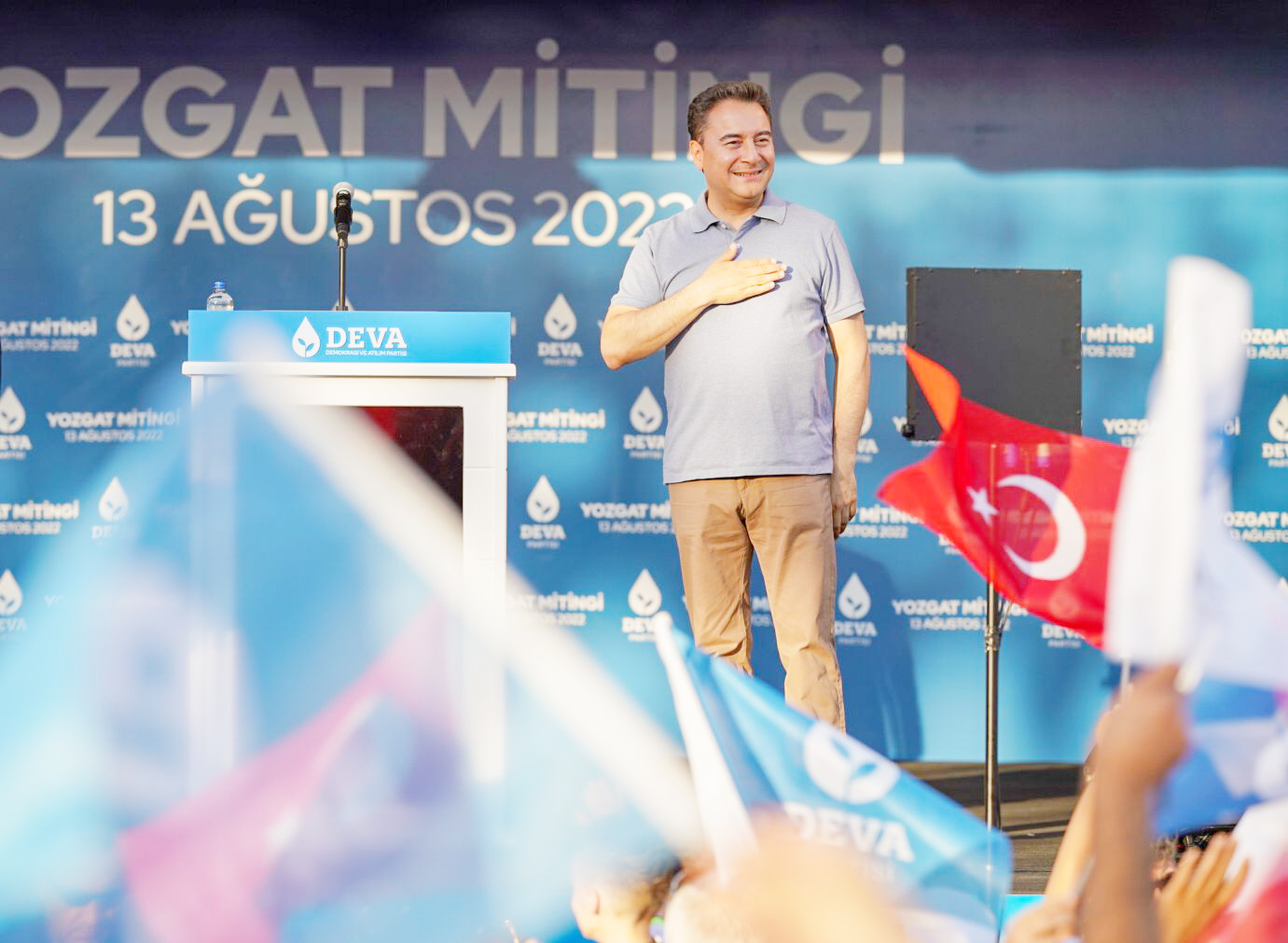Demokrasi ve Atılım Partisi (DEVA) Genel Başkanı Ali Babacan, seçim