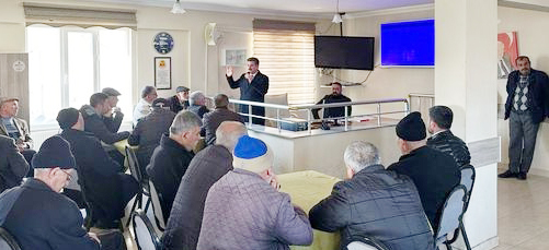 Yerköy Belediye Başkanı Ferhat Yılmaz Yerköy Taşıyıcılar Kooperatifi ile bir