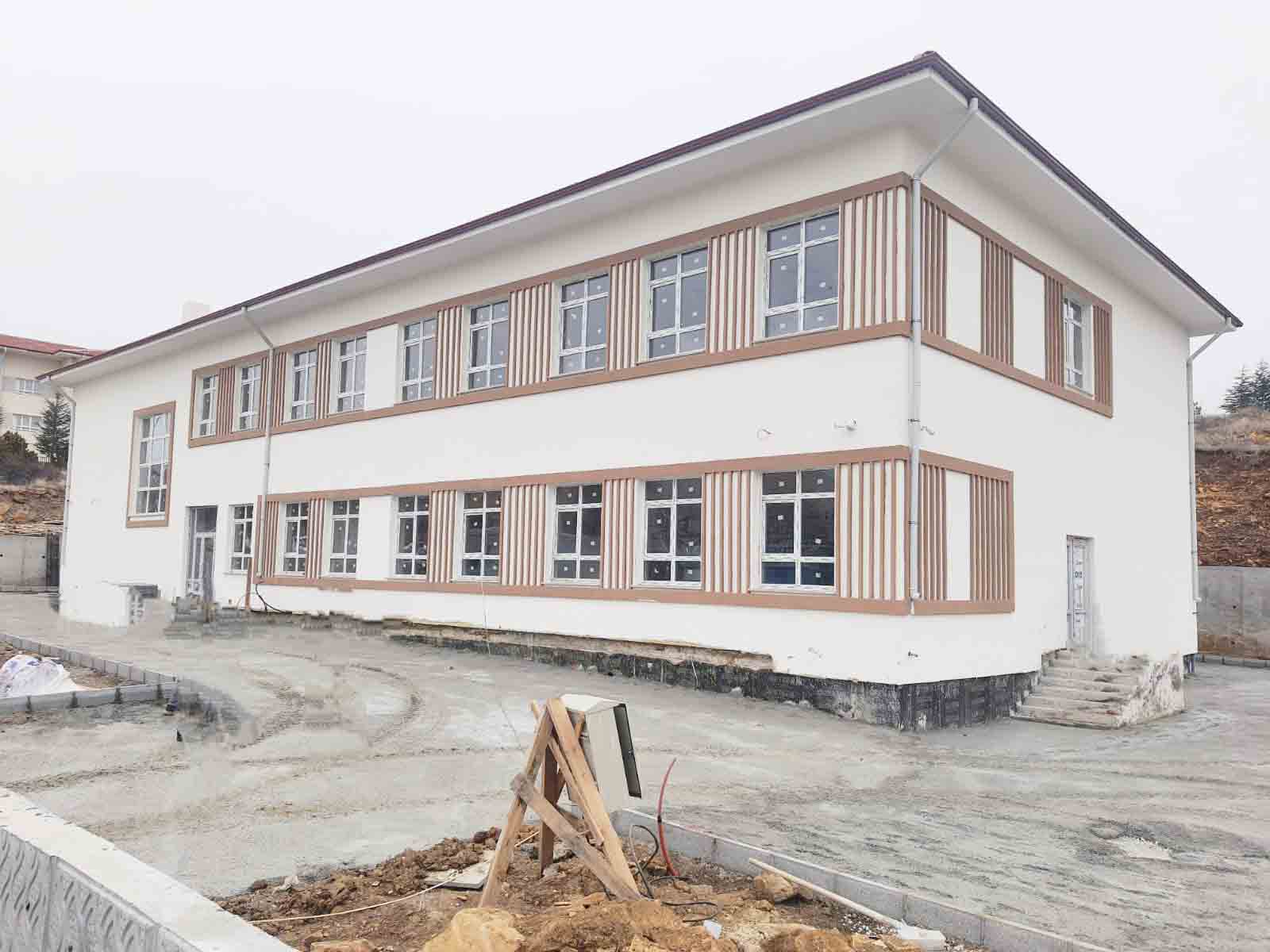 8 Derslikli anaokulu inşaatında sona gelindi