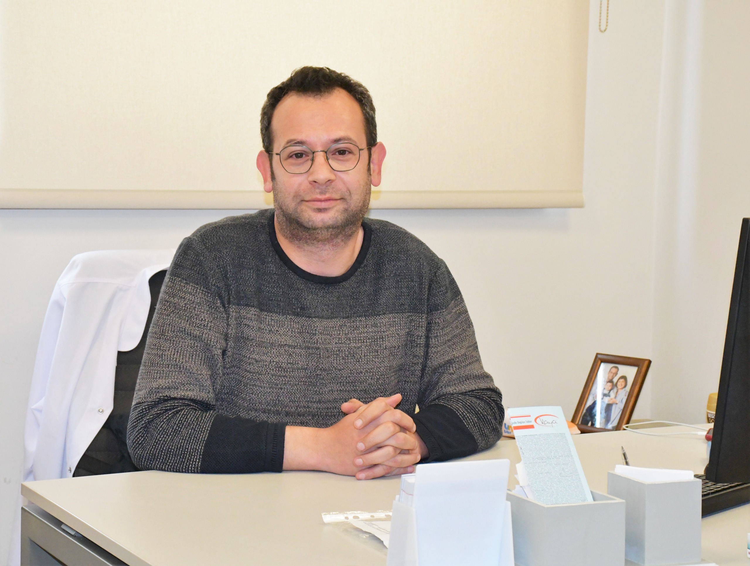 Yozgat Şehir Hastanesi'nde görevli Onkoloji Uzmanı Uz. Dr. Kerem Oruç,