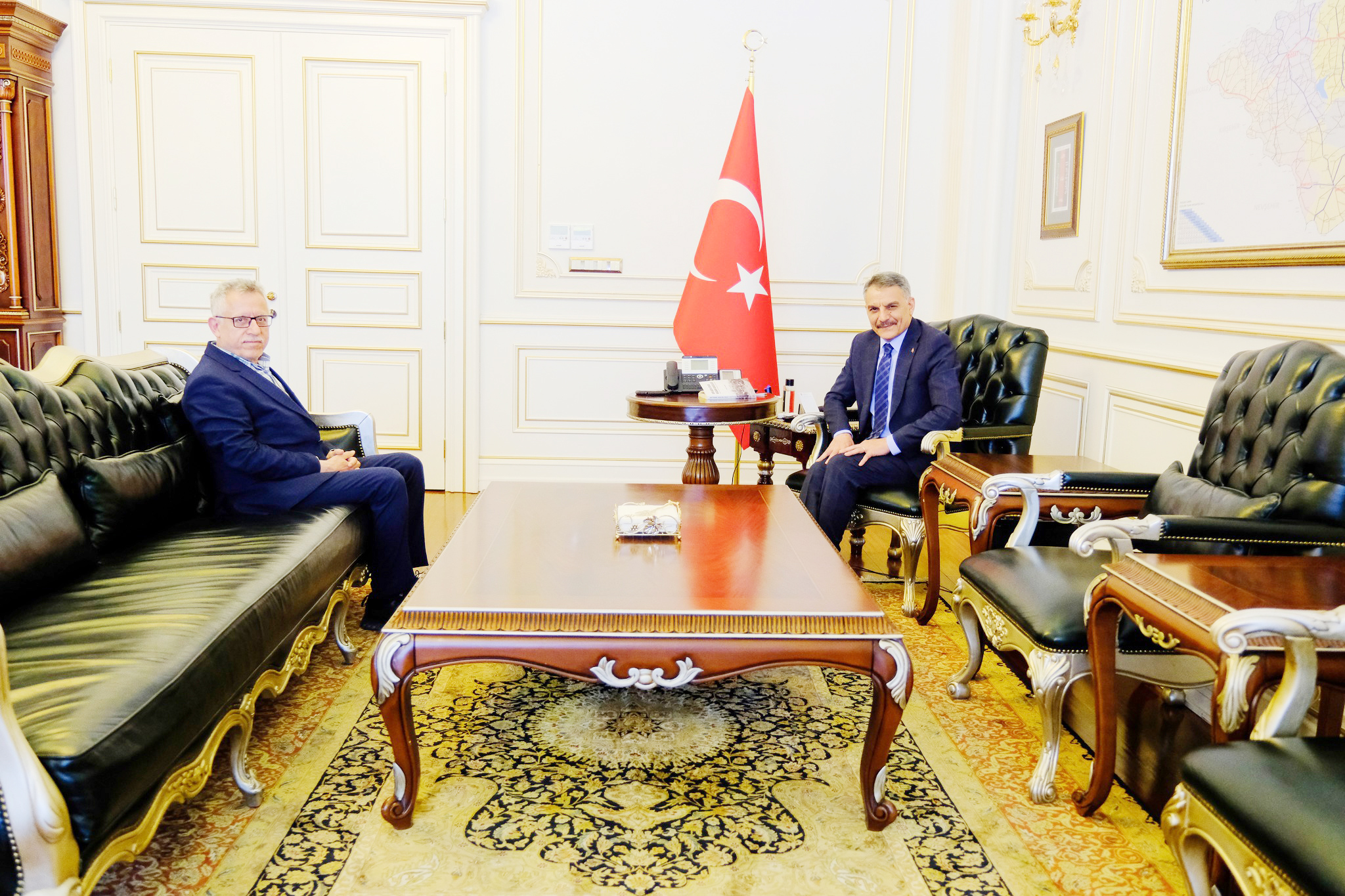 Başkan Arslan’dan Vali Özkan’a ziyaret