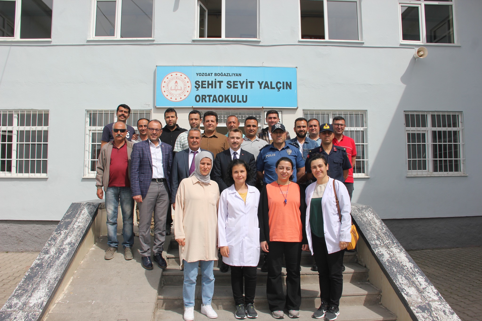 Boğazlıyan Kaymakamı Ali Serttaş, okul ziyaretleri kapsamında Boğazlıyan Şehit Seyit