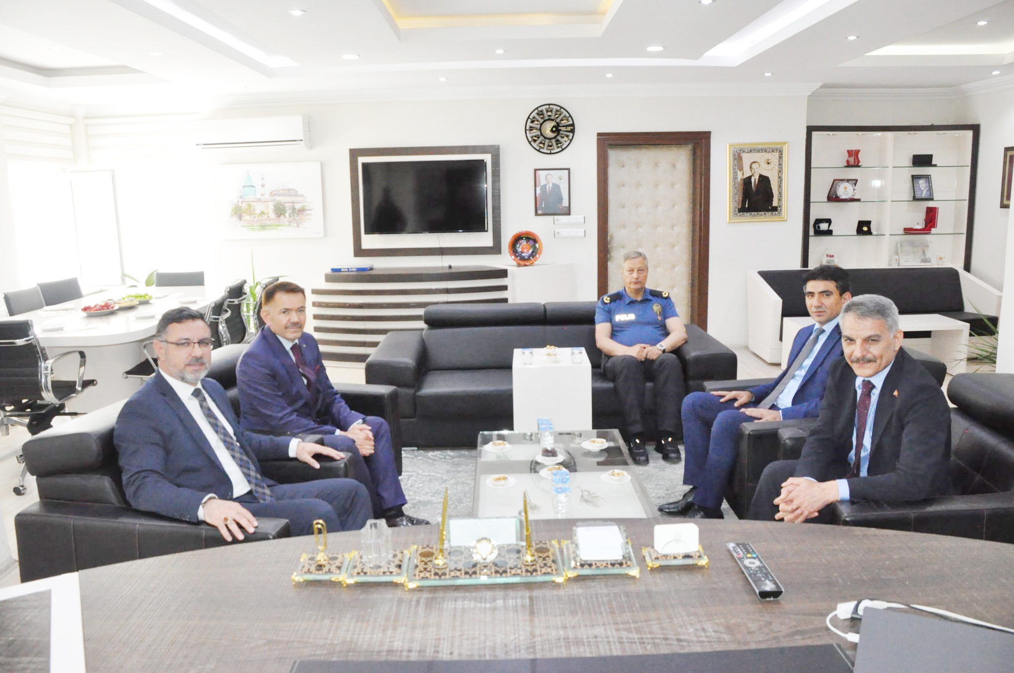 Yozgat Valisi Mehmet Ali Özkan,  Yerköy Belediye Başkanı Av.