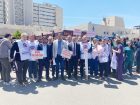 Yozgatlı genel başkan sağlık çalışanlarının sesi oldu