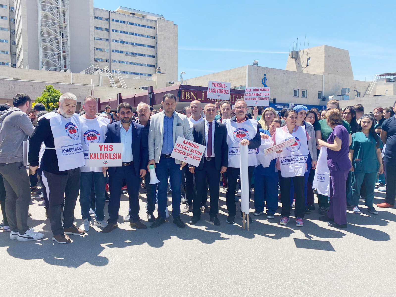 Anadolu Sağlık Sen Genel Başkanı hemşehirimiz Necip taşkın, Ankara Üniversitesi