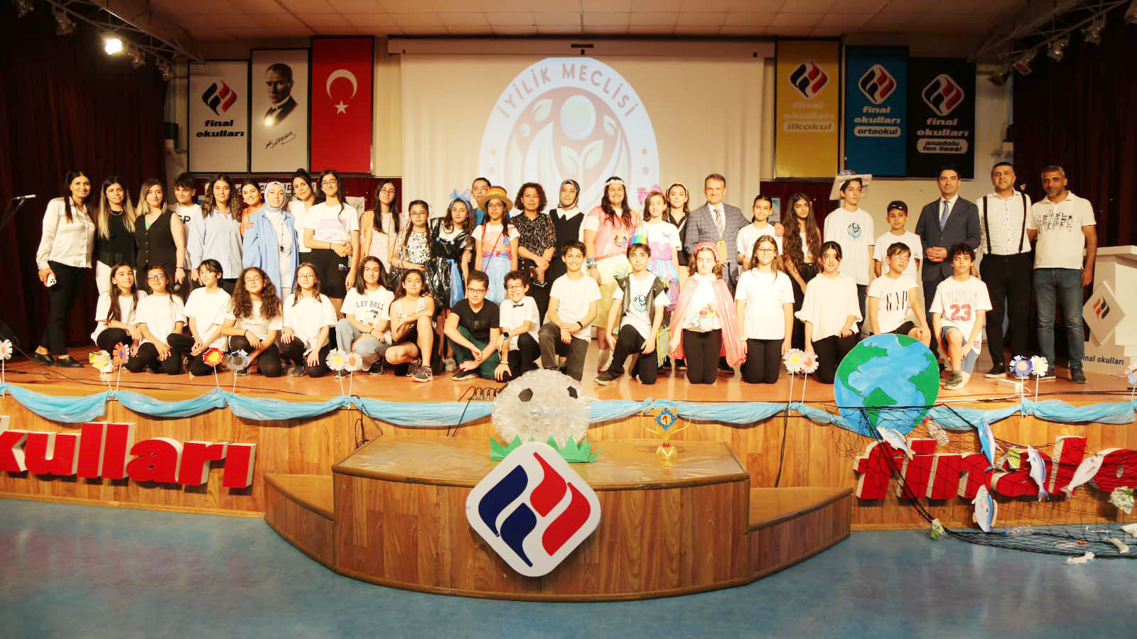 Diyarbakır Final Okulları tarafından düzenlenen “Plastik Atığa Karşı” adlı programda