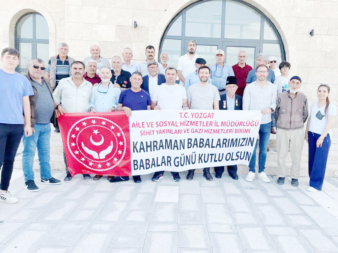 Yozgat Aile ve Sosyal Hizmetler İl Müdürlüğü tarafından babalar günü