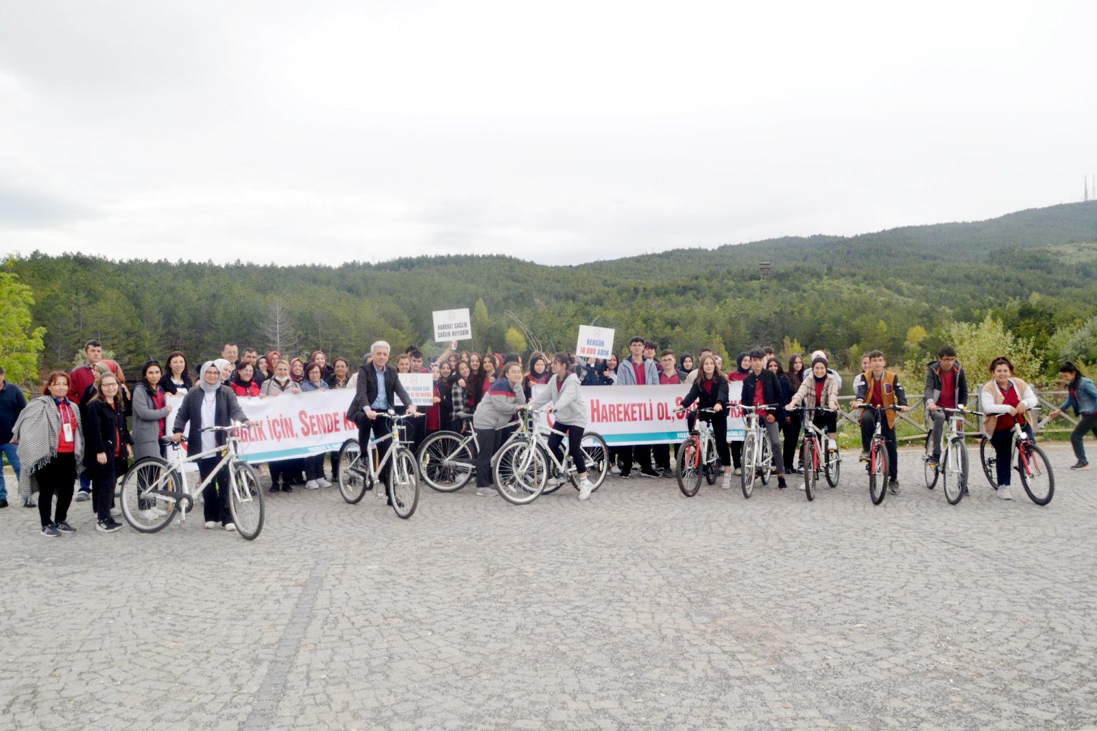 Yozgat İl Sağlık Müdürlüğü tarafından organize edilen “Dünya Bisiklet Günü”