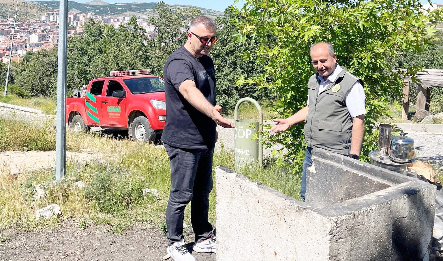 Yozgat Valiliği, vatandaşları çevre temizliği ve orman yangınları konusunda dikkatli