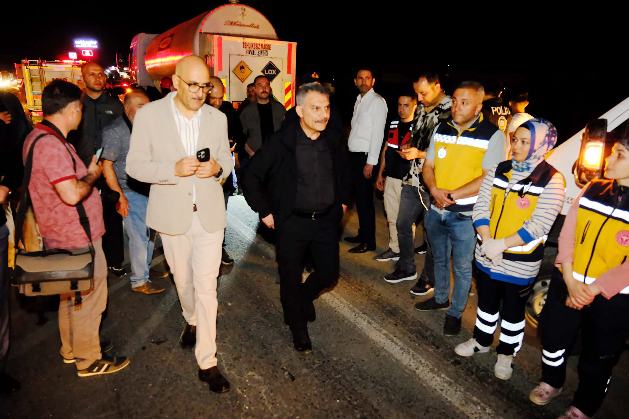 Sorgun ilçesinde meydana gelen iki ayrı zincirleme trafik kazası sonucunda