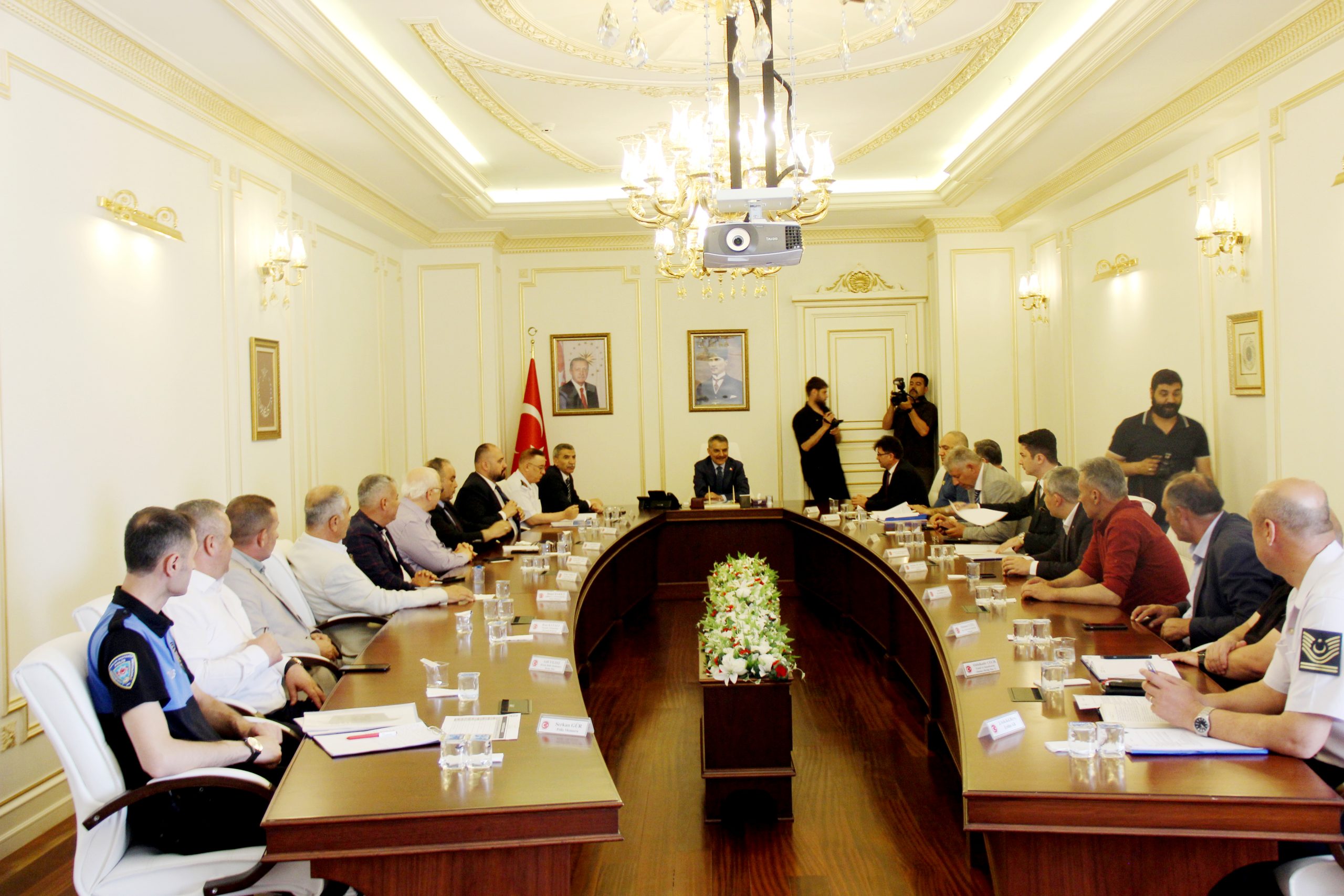 Yozgat Valiliği tarafından her ay düzenlenen Asayiş ve Güvenlik toplantısı,